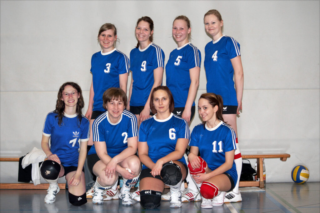 19 Volleyballabschluss 26032011 VOH Mannschaftsbild Mit Susi TSG Mantel Weiherhammer